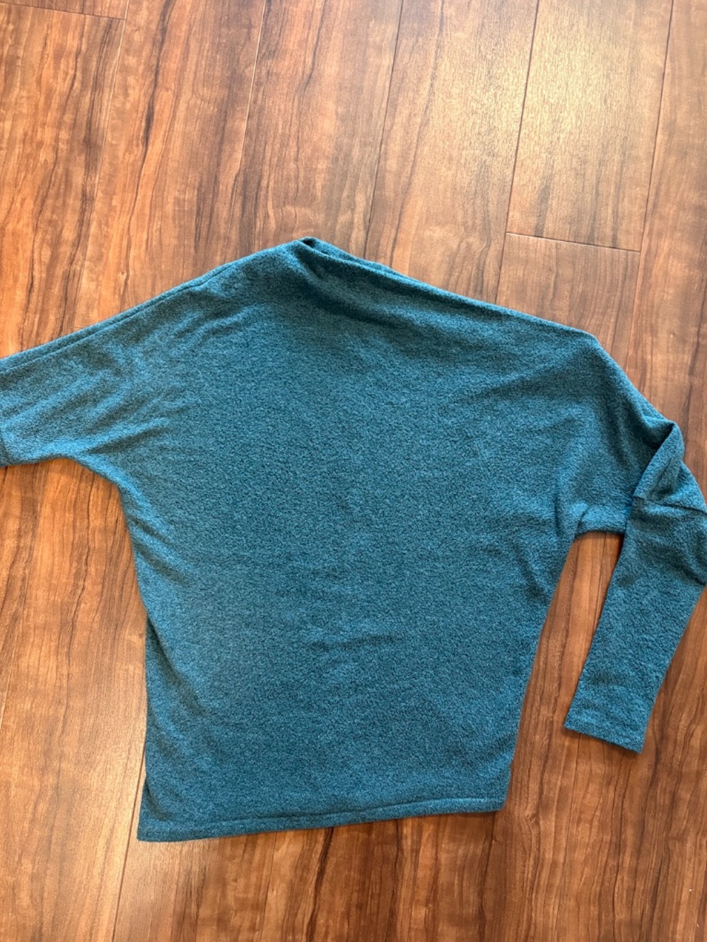 Astr Asymmetrical Dolman-sleeve Knit Top